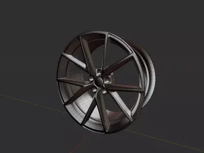 Lotus Emira Rim Model 3D model