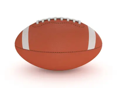 American Football 3D model