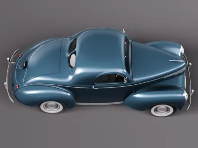 Willys Coupe 1940 3D model