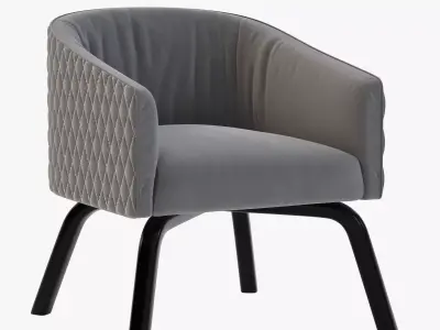 Lolita Diamond Armchair 3D model