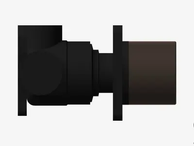 Wall Mixer Tap - Luxury - Two Low-poly 3D model