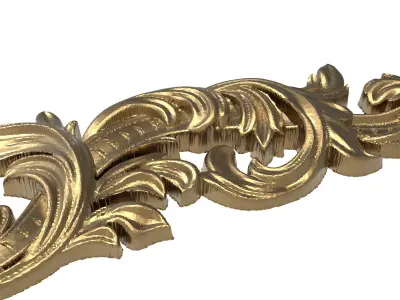  decorative pattern ready for 3D printing 3D model 137