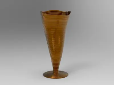 Tornado Vase 3D model