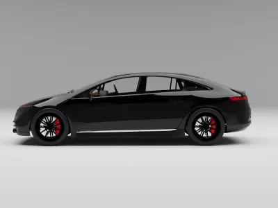 Mercedes Benz EQS 2021 3D model