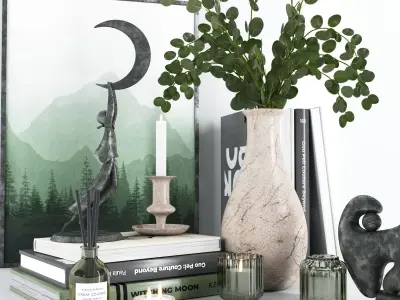 Decorative set 15 3D model