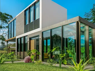  New Modern House 3D model