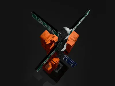 Traffic Lights 3D model