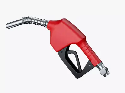 Fuel Nozzle  Low-poly 3D model