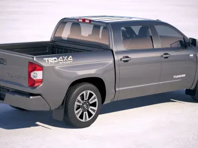 Toyota Tundra TRD 2018 3D model