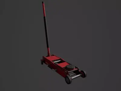 Jack - Wagenheber Low-poly 3D model