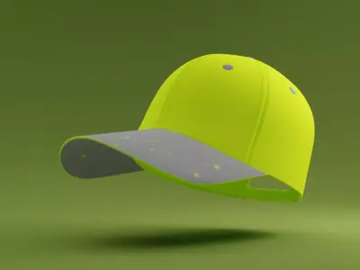 Cap - 05 Low-poly 3D model