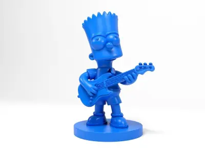 Bart Simpson 3 3D print model