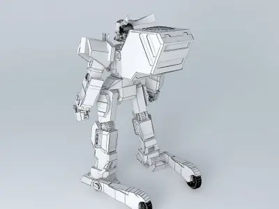 Sutherland robot Free 3D model
