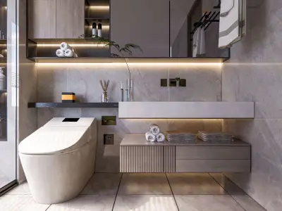 Bathroom 30 3D model