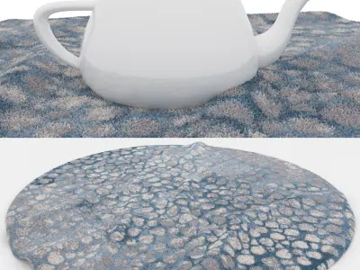 Rugs No 1023 Low-poly 3D model