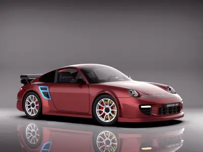 Porsche 911 3D model