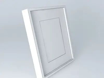 Crate and Barrel Benson 5x7 Frame Free 3D model