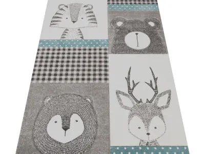 Rug Set 2356 3D model