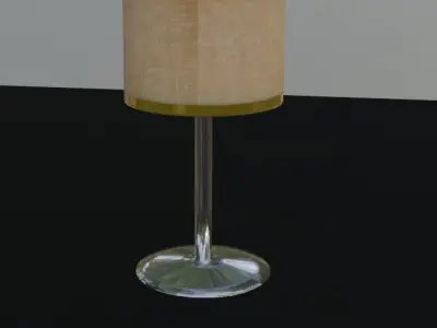 Lamp for waiting room or hotel  Free 3D model