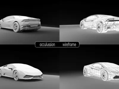 lambhorguini 3d model 3D model