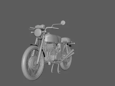 Motocycle motorcycle 3D model