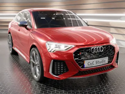 2019 Audi Q3 RS Sportback 3D model