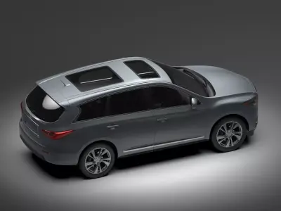 infiniti QX56 2011  3D model
