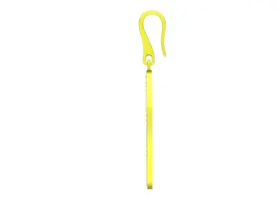 A4714 Diamond Fashion Round Drop Earrings 3D Model 3D print model