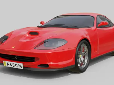 Ferrari 550 Maranello 3D model