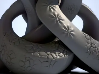 Spiral Knot Flower Vase 3D print model