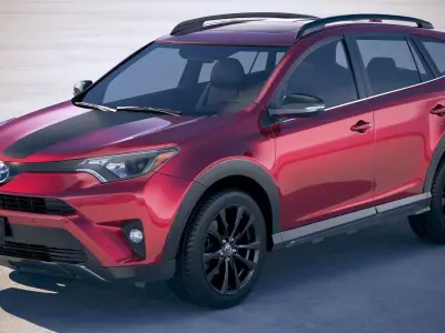 Toyota RAV4 Adventure 2018 3D model