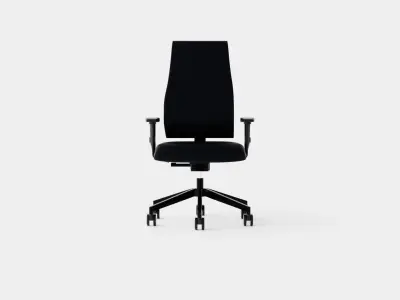 Office Chair Low-poly 3D model
