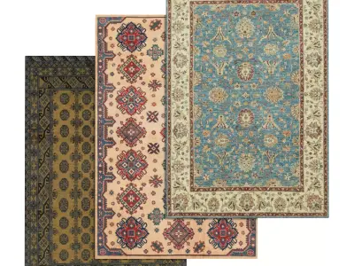 Rug Set 2005 3D model