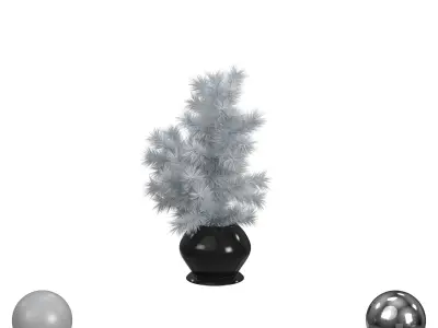 My Texas House Pine Tree Decoration 3D model