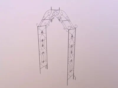Various Climbing Metal Arch 3D model