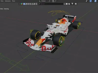 Red Bull RB16 Japan 2021 3D model