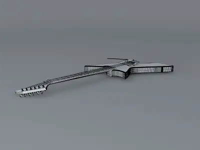MAKO SHARK guitar Free 3D model