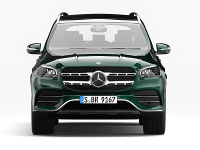 Mercedes Benz GLS Class 2020 3D model