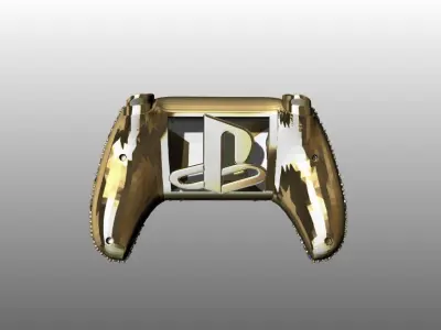 PS5 controller Model 3D 3D print model