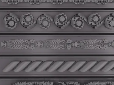 Trim Ornament 120 3D model