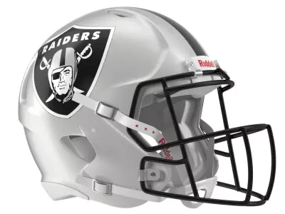 Las Vegas Raiders American Football Helmet 3D model
