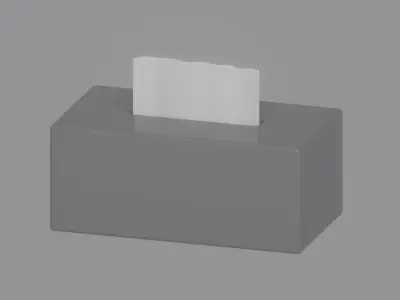 Tissue Box 3D model