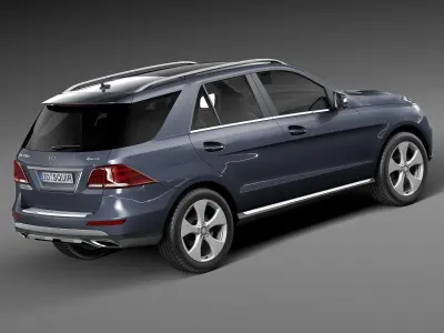 Mercedes-Benz GLE 2016 3D model