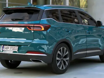 Chery Tiggo 7 Pro 2023 3D model