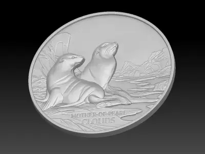 seal CNC Relief Model 3D print model