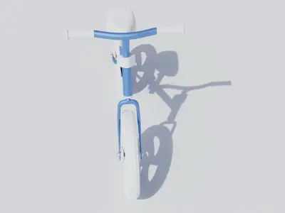 bicycle for kids 3D model