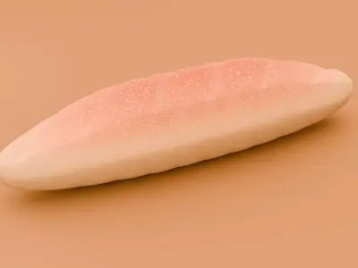 Baguette Free 3D model