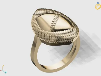 Women Plain Ring STL Models Womens Ring 3dmodels 3D print model 3D print model 61
