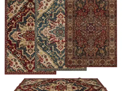 Rugs No 88 Low-poly 3D model