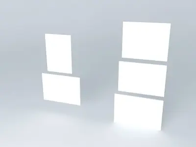 Assorted vintage pictures Free 3D model